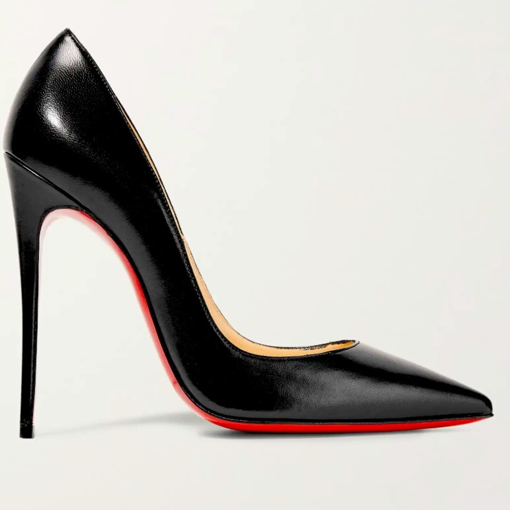 Sexy black 120 so kate louboutin heels